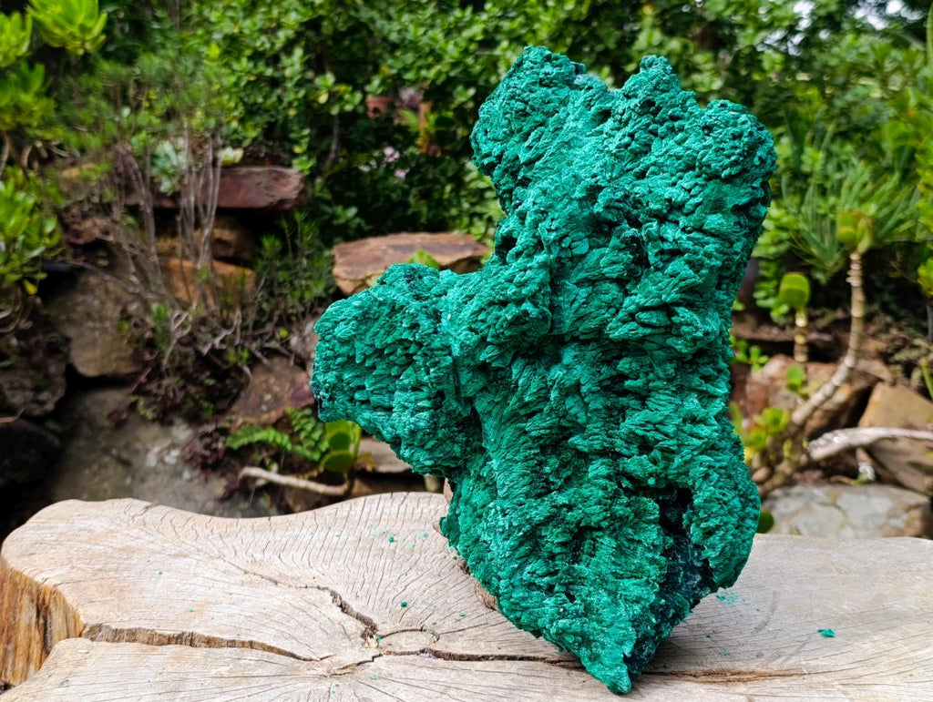 Natural XXL Silky Malachite Specimen x 1 From Kasompe, Congo - Toprock Gemstones and Minerals 
