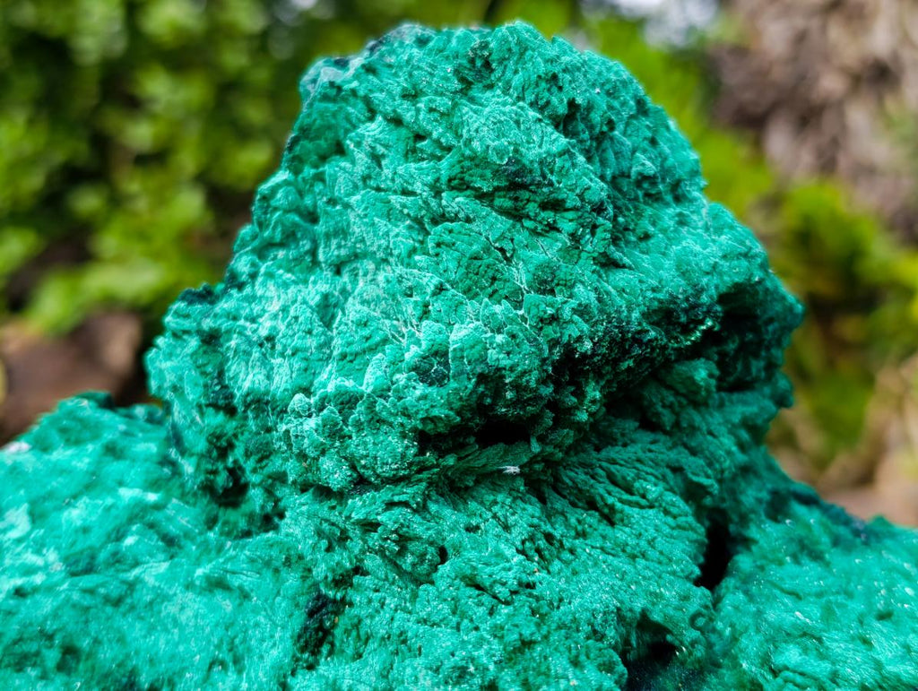 Natural XXL Silky Malachite Specimen x 1 From Kasompe, Congo - Toprock Gemstones and Minerals 