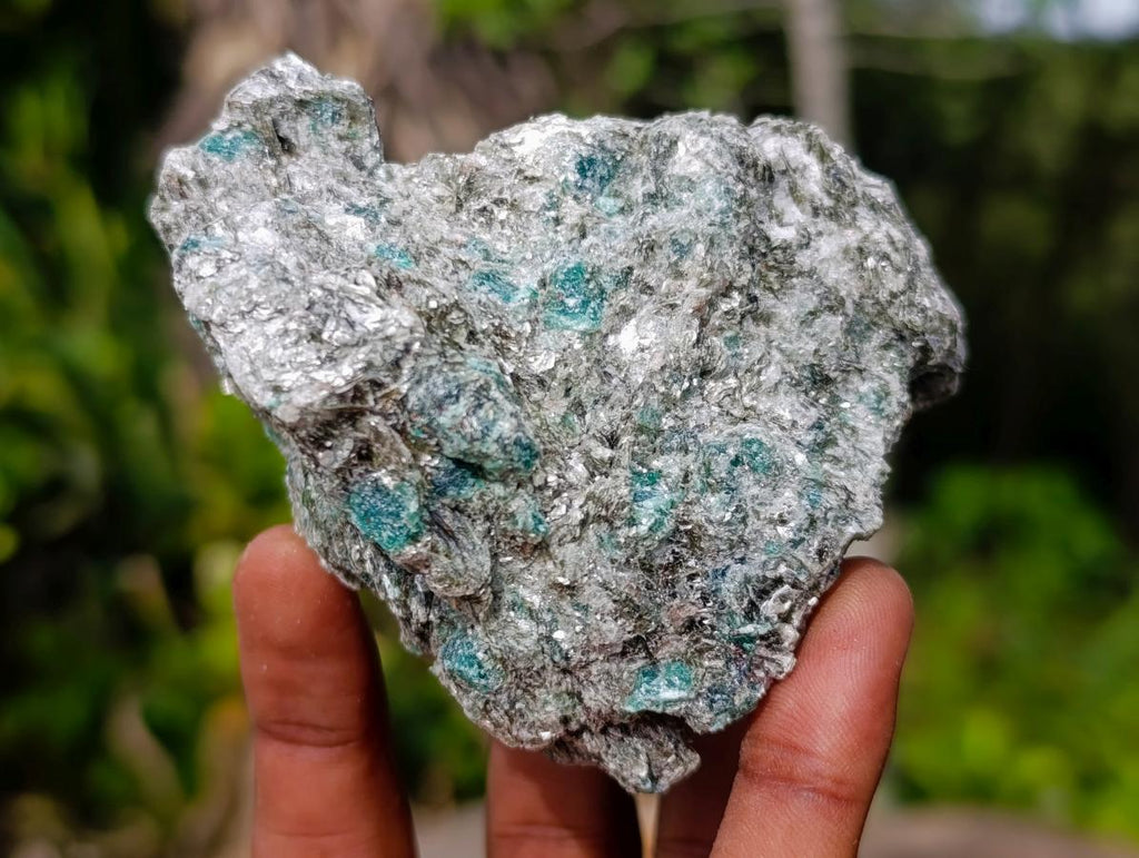 Natural Emerald Mica 'Mutokolite' Cobbed Specimens x 6 From Mutoko, Zimbabwe - Toprock Gemstones and Minerals 