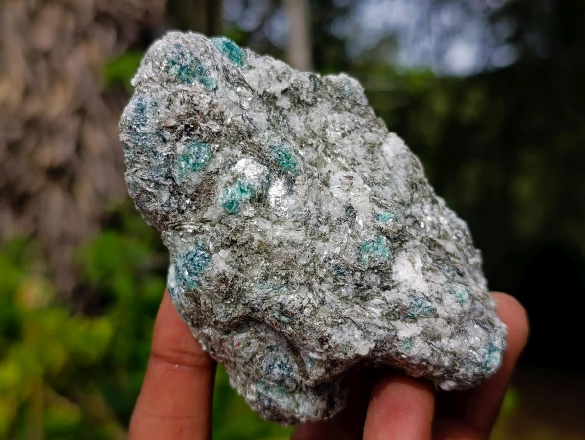 Natural Emerald Mica 'Mutokolite' Cobbed Specimens x 6 From Mutoko, Zimbabwe - Toprock Gemstones and Minerals 