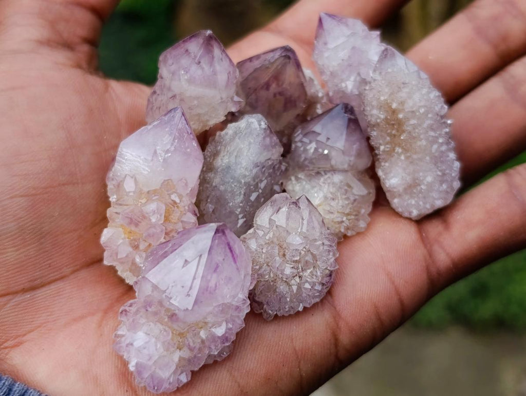 Natural Mix of Spirit Amethyst Crystals x 70 From Boekenhouthoek, South Africa - Toprock Gemstones and Minerals 