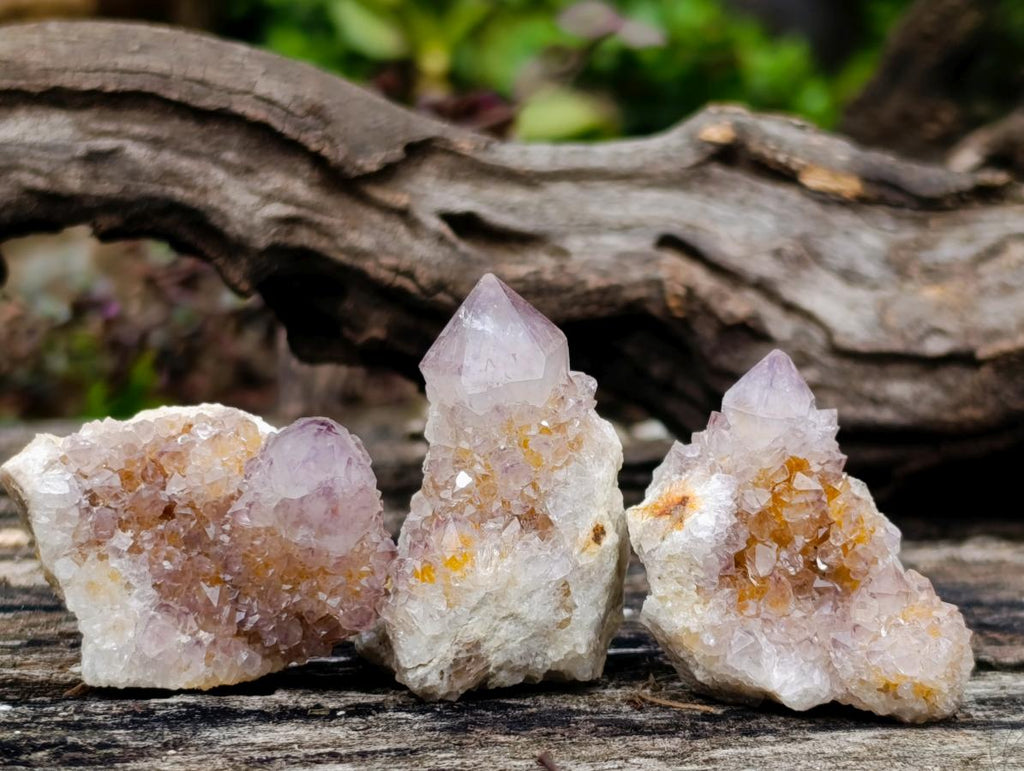 Natural Mix of Spirit Amethyst Crystals x 70 From Boekenhouthoek, South Africa - Toprock Gemstones and Minerals 