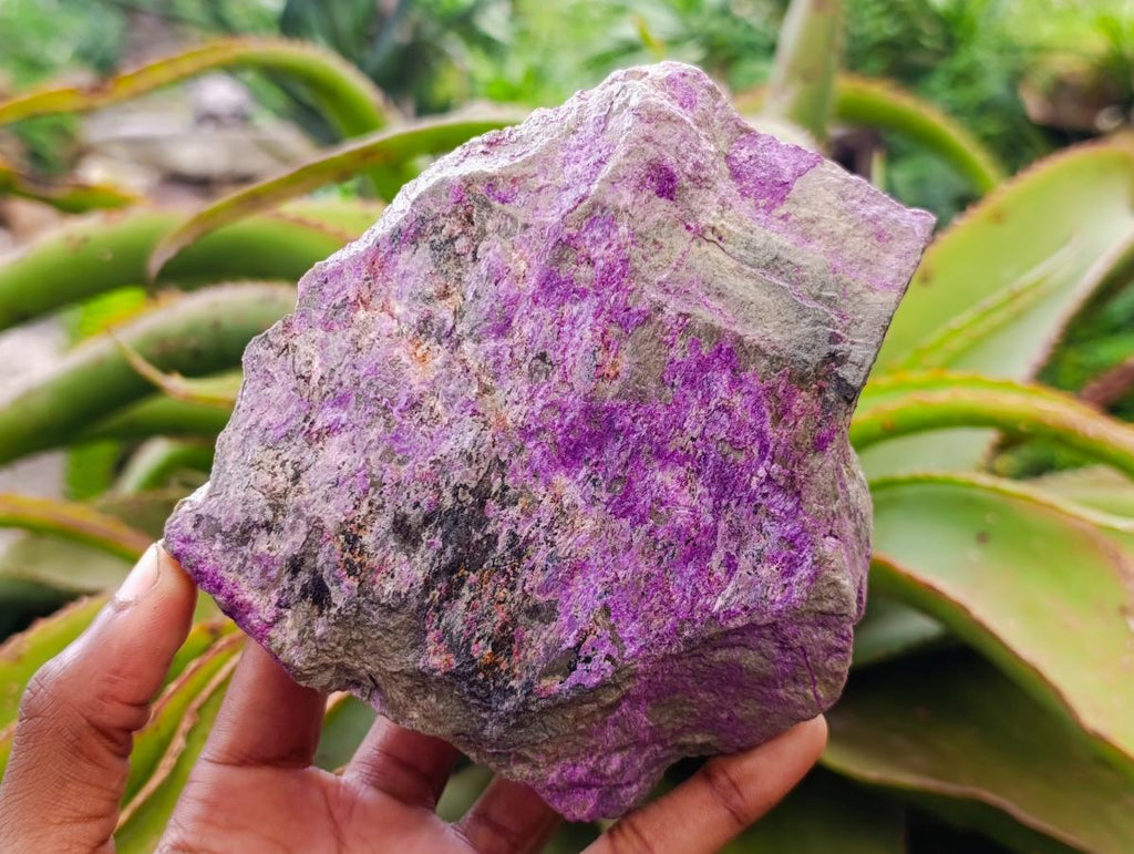 Natural Cobbed Stichtite Specimens x 3 From Barberton, South Africa - Toprock Gemstones and Minerals 