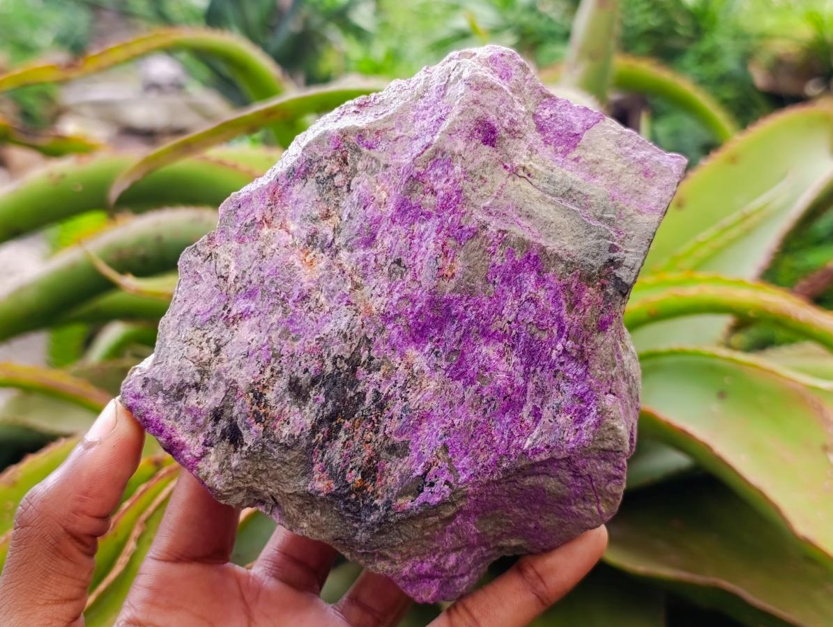 Natural Cobbed Stichtite Specimens x 3 From Barberton, South Africa - Toprock Gemstones and Minerals 