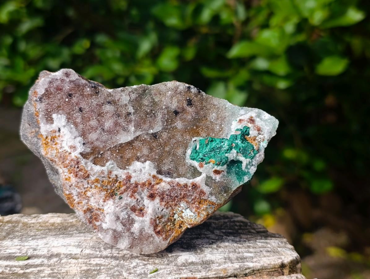 Natural Crystalline Malachite Specimens x 2 From Tenke Fungurume, Congo - Toprock Gemstones and Minerals 
