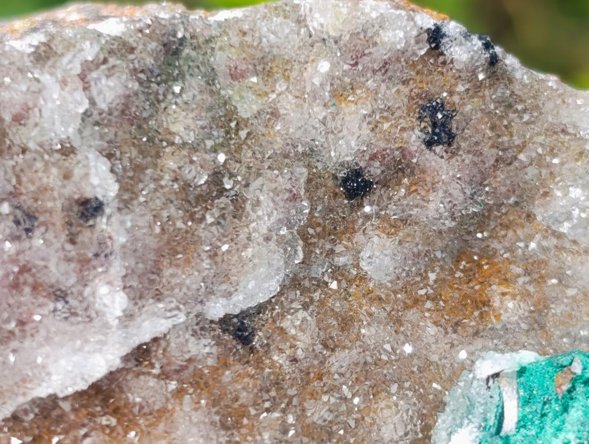 Natural Crystalline Malachite Specimens x 2 From Tenke Fungurume, Congo - Toprock Gemstones and Minerals 