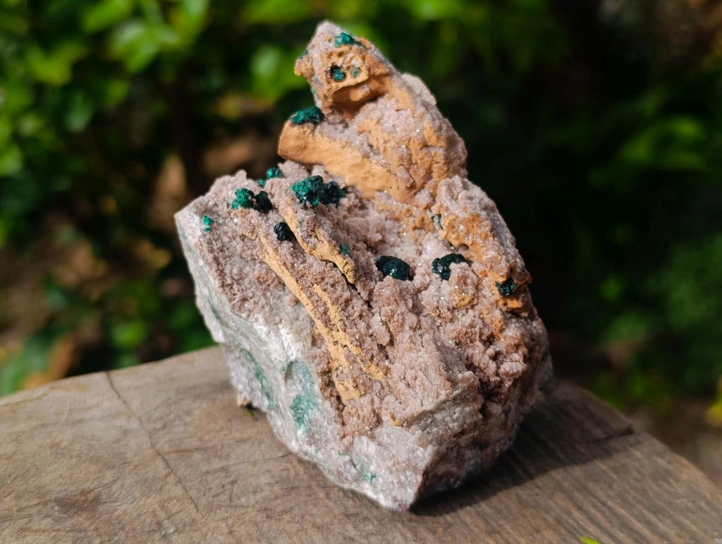 Natural Crystalline Malachite Specimens x 2 From Tenke Fungurume, Congo - Toprock Gemstones and Minerals 