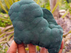Natural Botryoidal Malachite Specimens x 2 From Congo - Toprock Gemstones and Minerals 