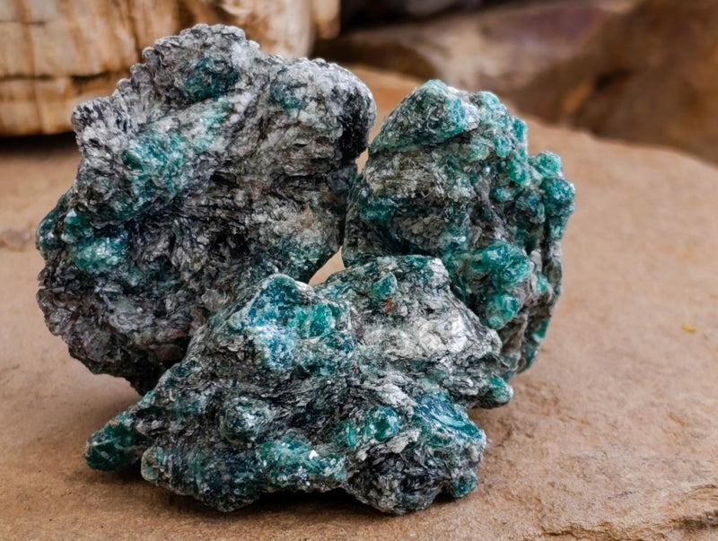 Natural Emerald Mica 'Mutokolite' Cobbed Specimens x 35 From Mutoko, Zimbabwe - Toprock Gemstones and Minerals 