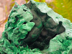 Natural Silky Malachite Specimens x 2 From Kasompe, Congo - Toprock Gemstones and Minerals 