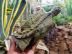 Hand Made Leopard Stone Welsh Dragon Carving x 1 From Zimbabwe - Toprock Gemstones and Minerals 