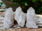 Natural White Fingered Spirit Quartz Crystals and Clusters x 35 From Boekenhouthoek, South Africa - Toprock Gemstones and Minerals 