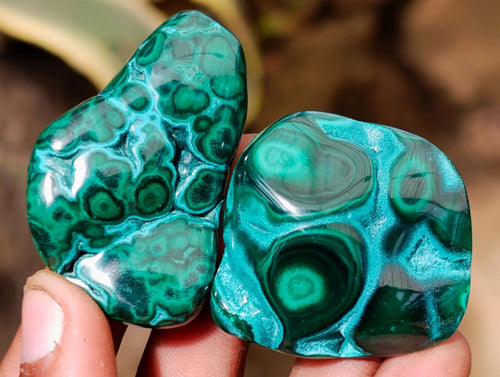 Polished Malacolla Free Forms x 35 From Kulukuluku, Congo - Toprock Gemstones and Minerals 