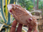 Natural Red Hematoid Quartz Crystal Clusters x 6 From Karoi, Zimbabwe - Toprock Gemstones and Minerals 