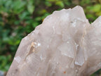 Polished On One Side Smokey Quartz Crystals x 2 From Angola - Toprock Gemstones and Minerals 