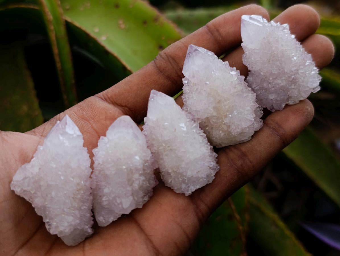 Natural Lilac Spirit Amethyst Crystals and Clusters x 35 From Boekenhouthoek, South Africa - Toprock Gemstones and Minerals 
