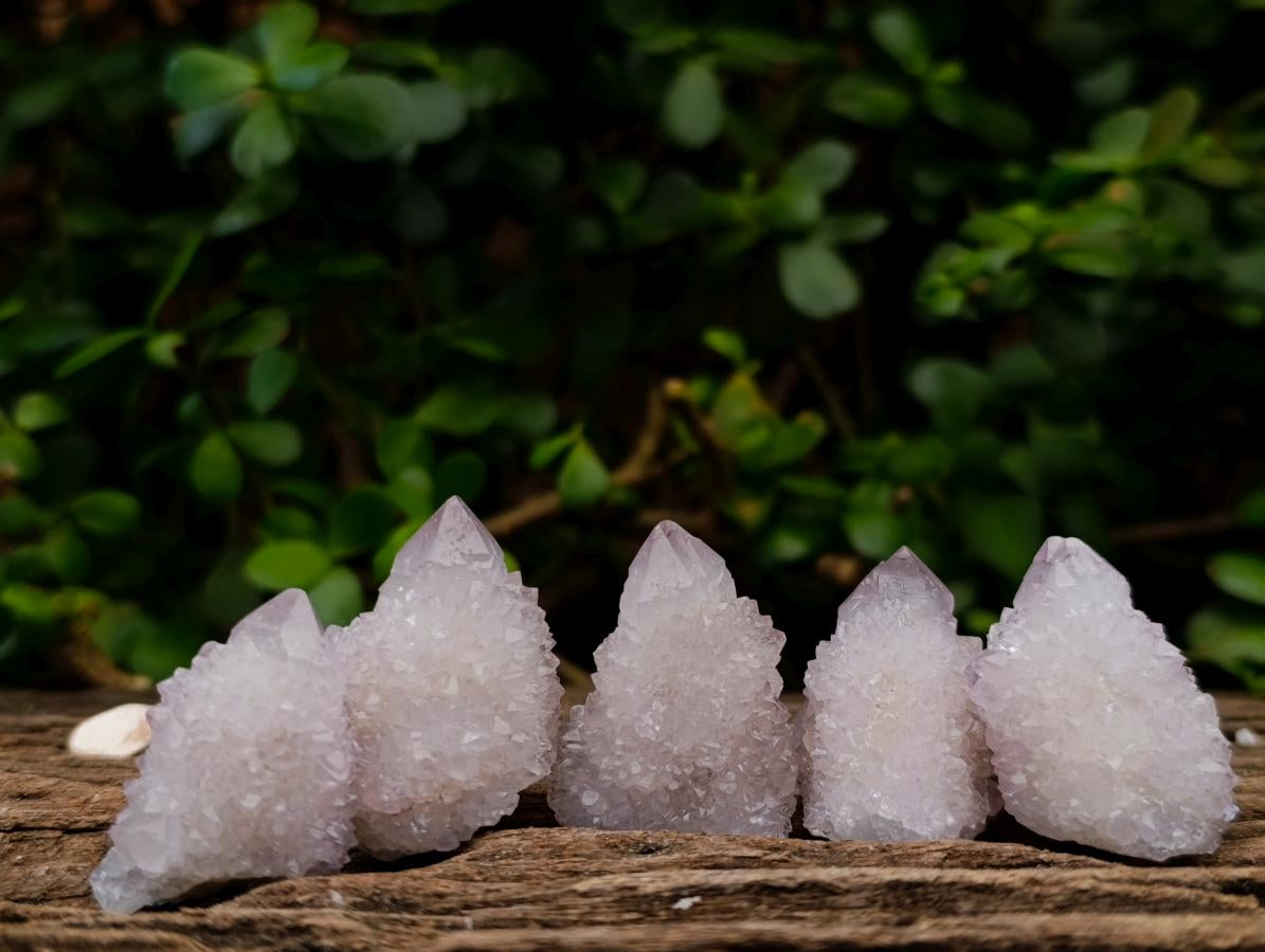 Natural Lilac Spirit Amethyst Crystals and Clusters x 35 From Boekenhouthoek, South Africa - Toprock Gemstones and Minerals 