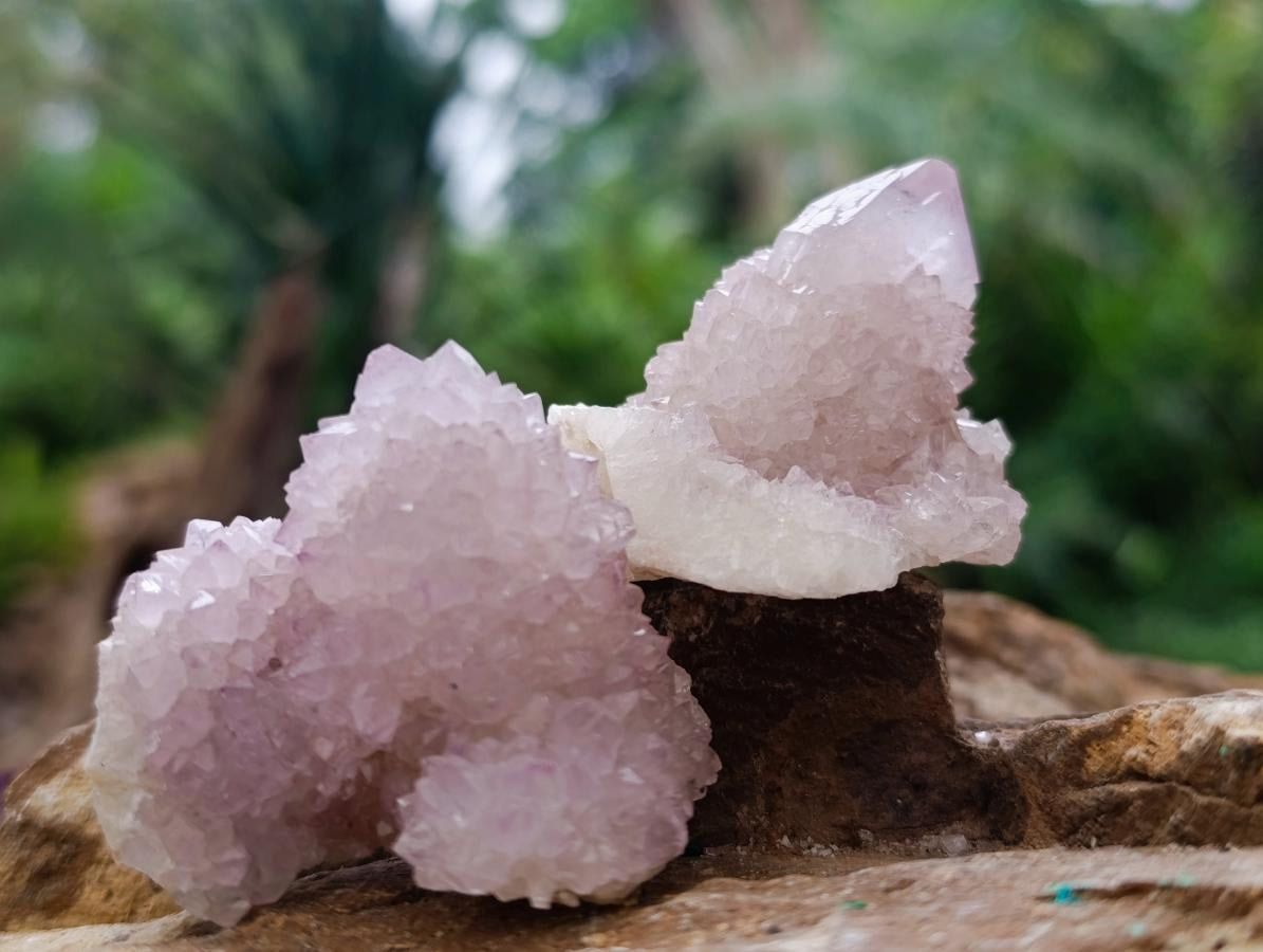 Natural Lilac Spirit Amethyst Crystals and Clusters x 35 From Boekenhouthoek, South Africa - Toprock Gemstones and Minerals 