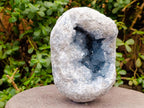 Natural Blue Celestite Geode Specimen x 1 From Sakoany, Madagascar - Toprock Gemstones and Minerals 