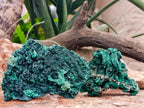 Natural Silky Malachite Specimens x 4 From Kasompe, Congo - Toprock Gemstones and Minerals 
