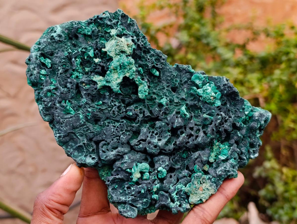 Natural Silky Malachite Specimens x 4 From Kasompe, Congo - Toprock Gemstones and Minerals 