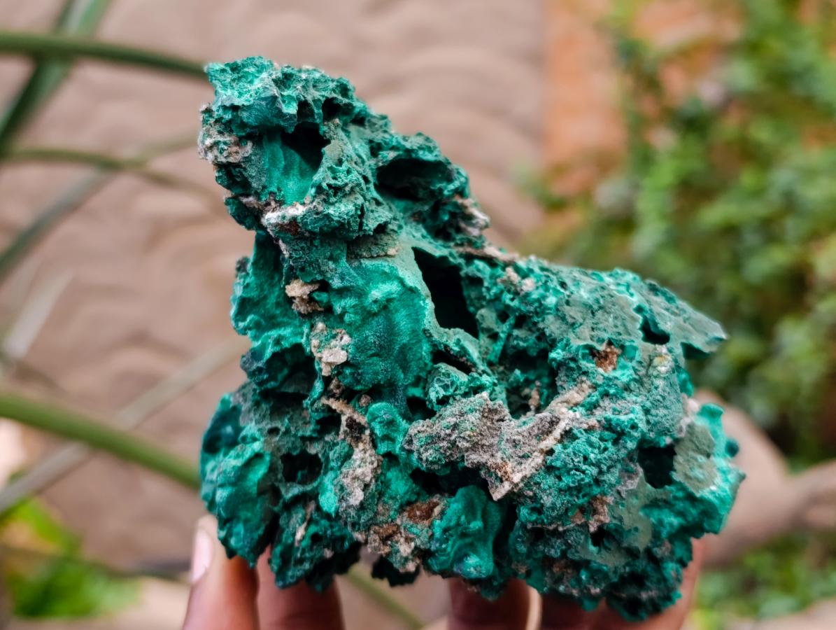 Natural Silky Malachite Specimens x 4 From Kasompe, Congo - Toprock Gemstones and Minerals 