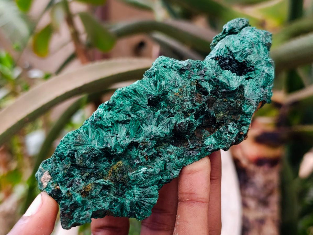 Natural Silky Malachite Specimens x 4 From Kasompe, Congo - Toprock Gemstones and Minerals 