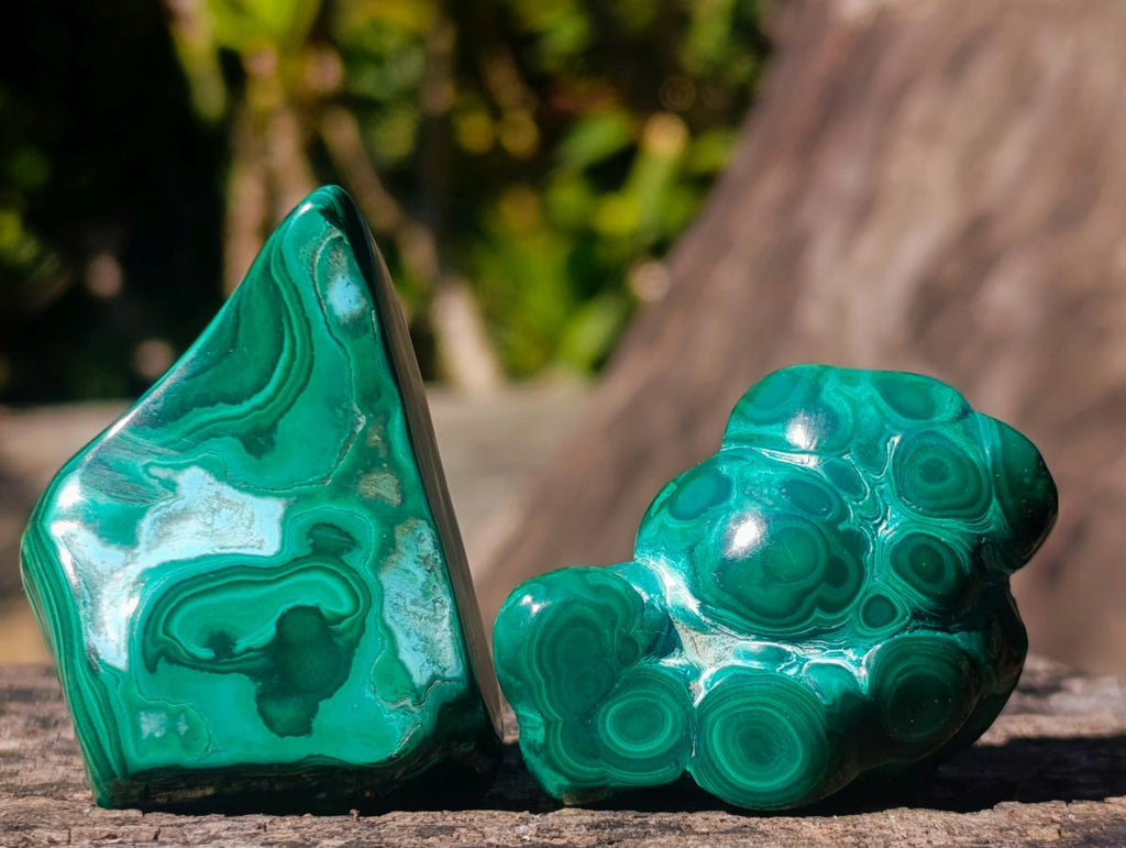 Polished Malacolla Free Forms x 35 From Kulukuluku, Congo - Toprock Gemstones and Minerals 