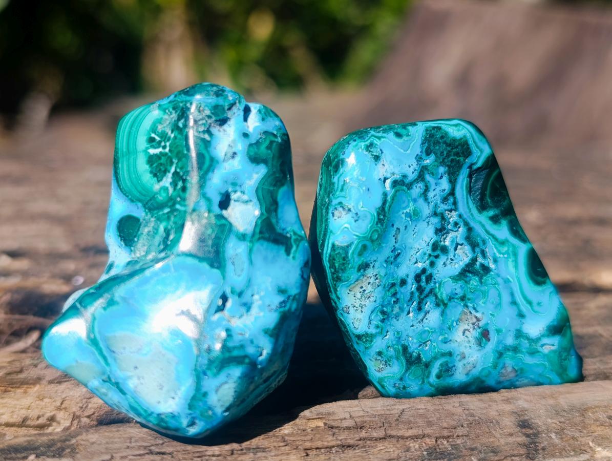 Polished Malacolla Free Forms x 35 From Kulukuluku, Congo - Toprock Gemstones and Minerals 