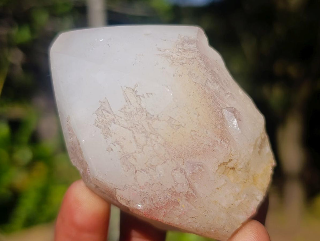 Polished Cascading Candle Quartz Crystals x 15 From Antsirabe, Madagascar - Toprock Gemstones and Minerals 