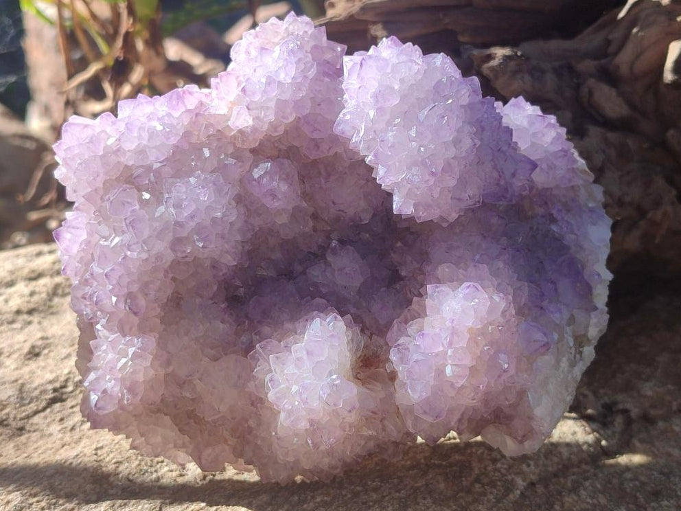 Natural Spirit Amethyst Clusters x 2 From Boekenhouthoek, South Africa - Toprock Gemstones and Minerals 