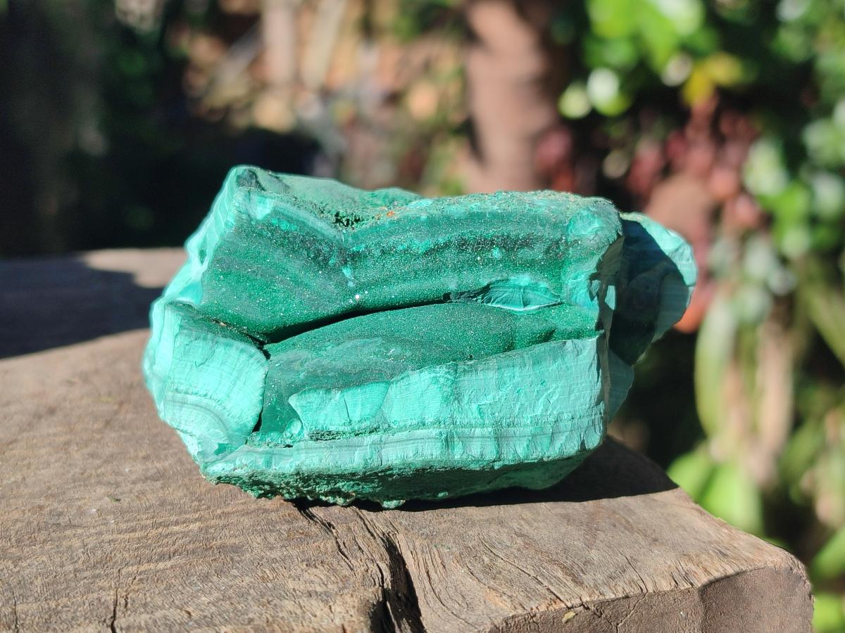 Natural Botryoidal Malachite Specimens x 6 From Congo - Toprock Gemstones and Minerals 