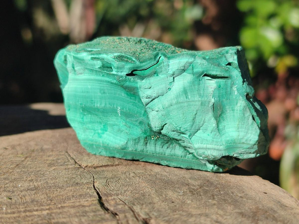 Natural Botryoidal Malachite Specimens x 6 From Congo - Toprock Gemstones and Minerals 