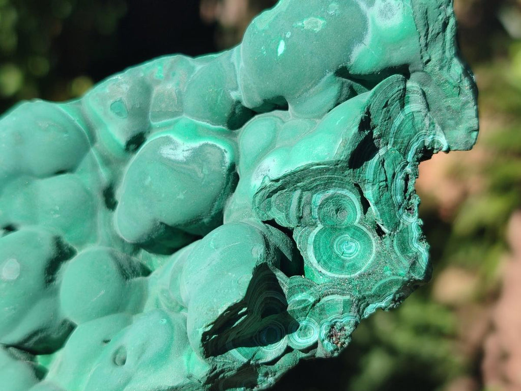 Natural Botryoidal Malachite Specimens x 6 From Congo - Toprock Gemstones and Minerals 