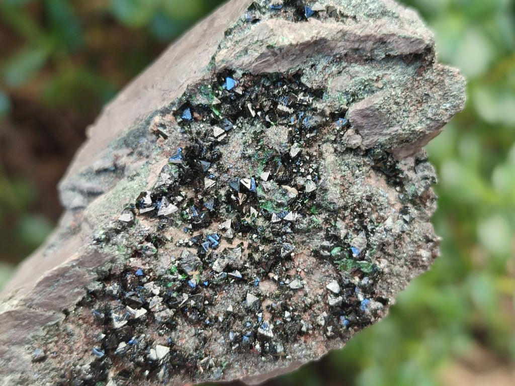 Natural Libethenite Crystals on Dolomite Matrix Specimens x 6 From Shituru, Congo - Toprock Gemstones and Minerals 