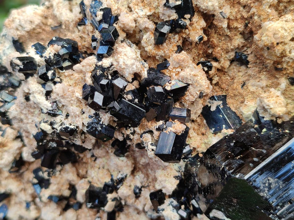 Natural XL Schorl Black Tourmaline with Associated Minerals x 1 From Erongo, Namibia - Toprock Gemstones and Minerals 