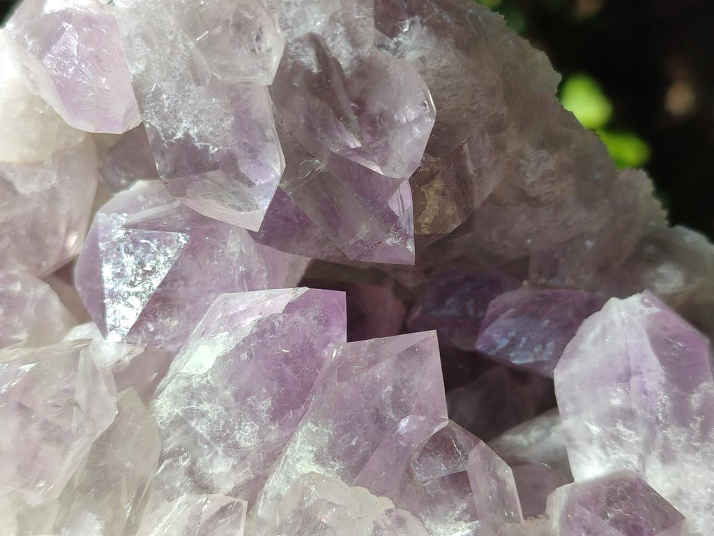 Natural Jacaranda Amethyst Clusters x 3 From Mumbwa, Zambia - Toprock Gemstones and Minerals 