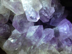 Natural Jacaranda Amethyst Clusters x 3 From Mumbwa, Zambia - Toprock Gemstones and Minerals 