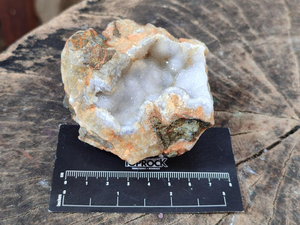 Natural Blue Lace Agate Geode Specimens x 12 From Nsanje, Malawi - Toprock Gemstones and Minerals 