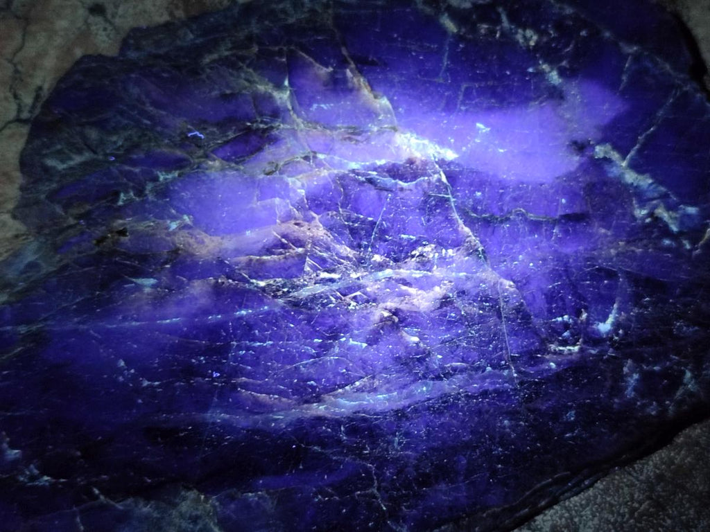 Polished Watermelon Fluorite Slices x 7 From Uis, Namibia - Toprock Gemstones and Minerals 