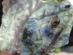 Polished Watermelon Fluorite Slices x 7 From Uis, Namibia - Toprock Gemstones and Minerals 