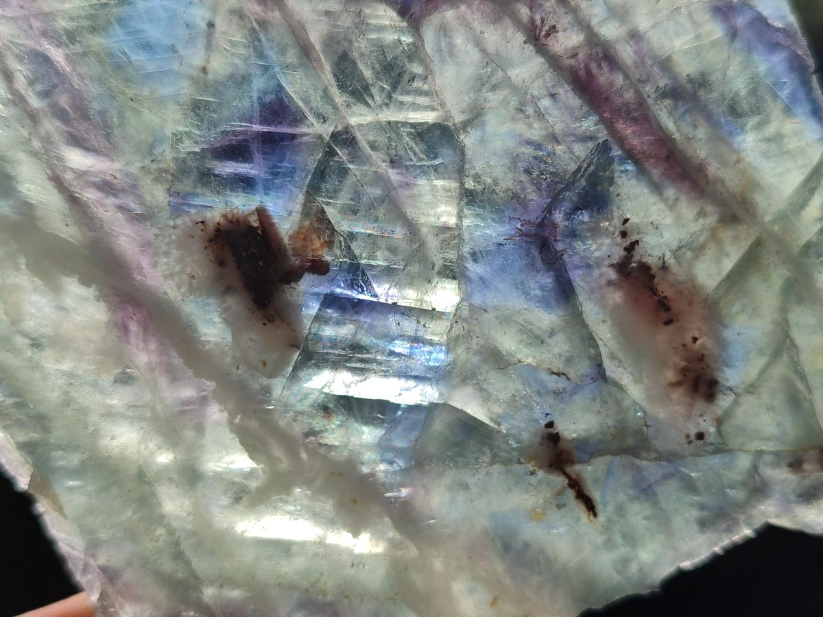 Polished Watermelon Fluorite Slices x 7 From Uis, Namibia - Toprock Gemstones and Minerals 