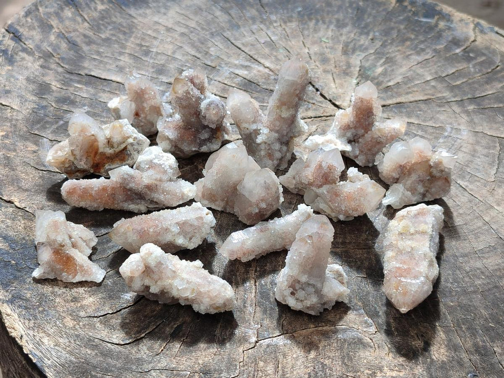 Natural Smokey Spirit Quartz Clusters with Hematoid Coating x 35 From Boekenhouthoek, South Africa - Toprock Gemstones and Minerals 