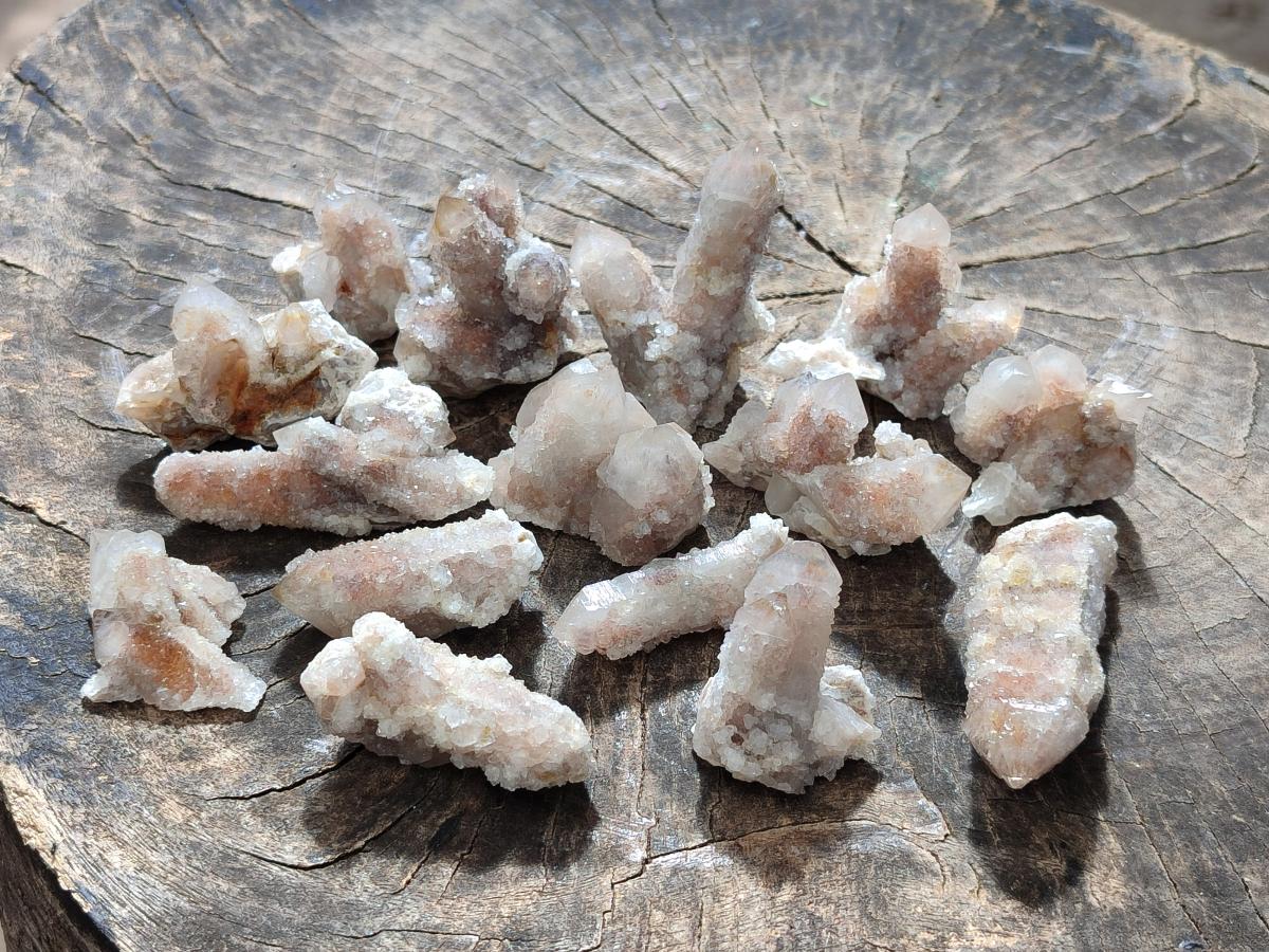Natural Smokey Spirit Quartz Clusters with Hematoid Coating x 35 From Boekenhouthoek, South Africa - Toprock Gemstones and Minerals 