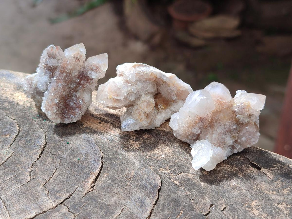 Natural Smokey Spirit Quartz Clusters with Hematoid Coating x 35 From Boekenhouthoek, South Africa - Toprock Gemstones and Minerals 