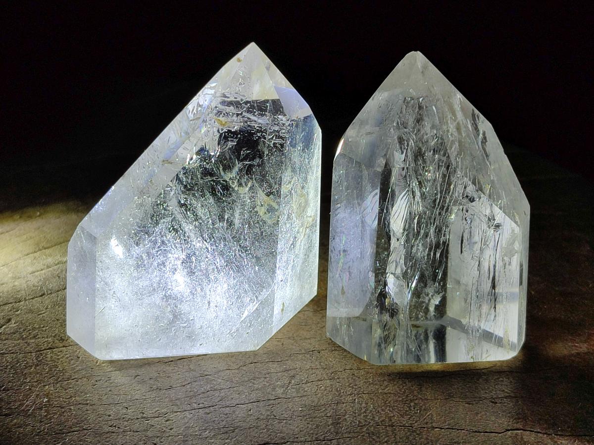 Polished Clear Quartz Display Crystals x 24 From Madagascar - Toprock Gemstones and Minerals 