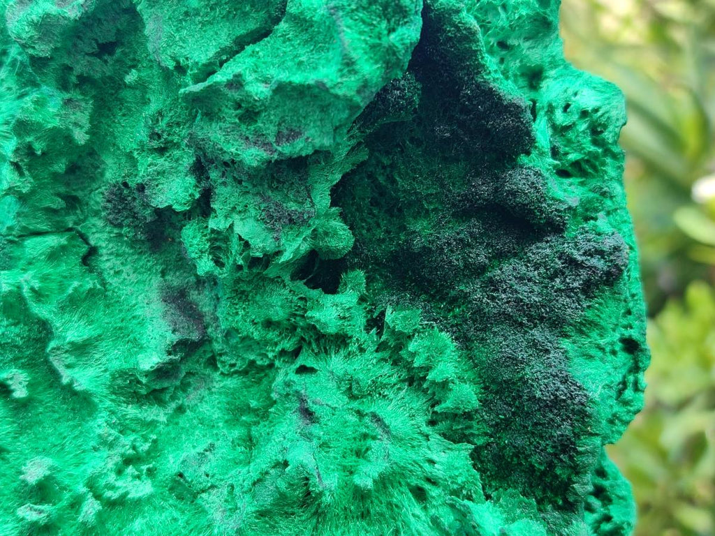 Natural XL Silky Malachite Specimen x 1 From Kasompe, Congo - Toprock Gemstones and Minerals 