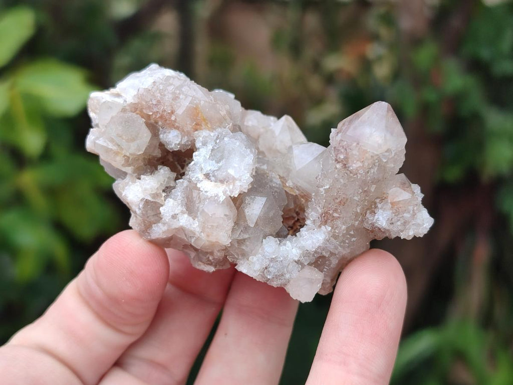 Natural Limonite Tinted Smokey Spirit Quartz Clusters x 12 From Boekenhouthoek, South Africa - Toprock Gemstones and Minerals 