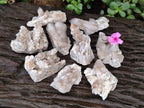 Natural Limonite Tinted Smokey Spirit Quartz Clusters x 12 From Boekenhouthoek, South Africa - Toprock Gemstones and Minerals 