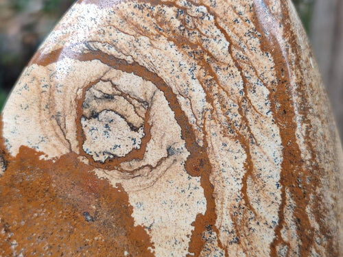 Polished Picture Stone Jasper Standing Display Pieces x 2 From Ais-Ais, Namibia - Toprock Gemstones and Minerals 